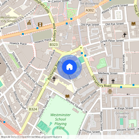Greycoat Gardens, Greycoat Street, Westminster, London, SW1P