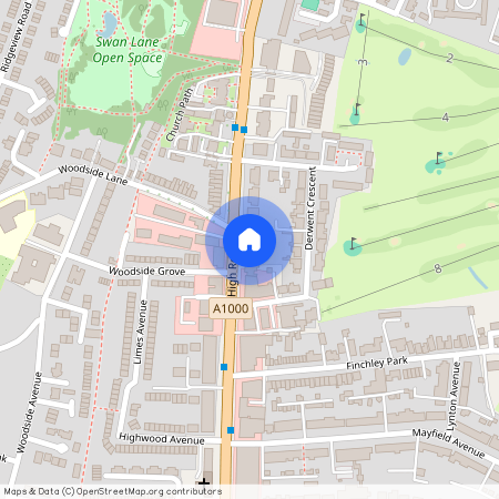 Grosvenor Lodge, 980 High Road, Whetstone