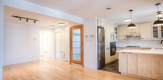 St-Henri 2 bed+ 900sf, terrace +bright and renovated kitchen - Photo 2