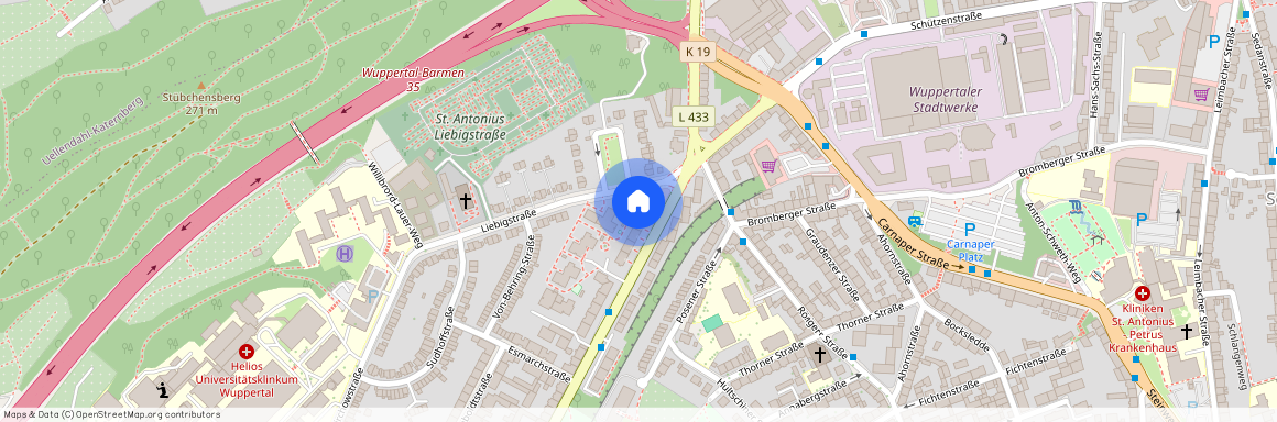 Liebigstr. 44, 42283 Wuppertal