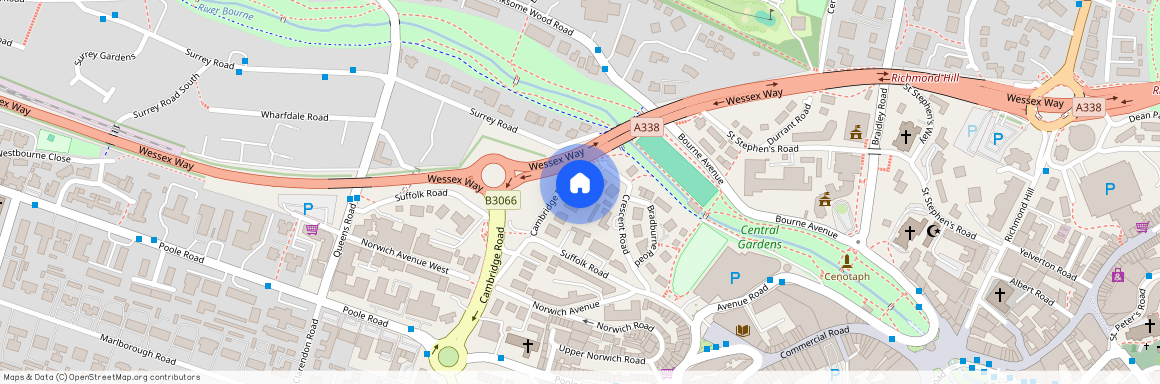 Cambridge Road, Bournemouth, BH2