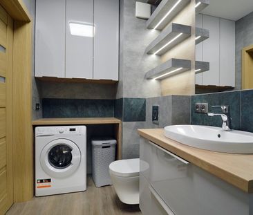 Atrakcyjne 2 pok. (salon+sypialnia), klimatyzacja, ul. Wrońska - Photo 4