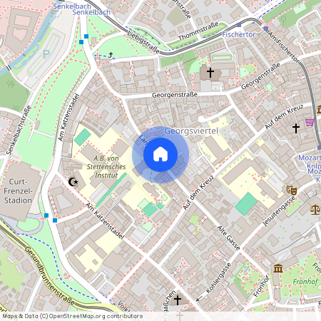 Lange Gasse, Georgs-Kreuzviertel, Augsburg