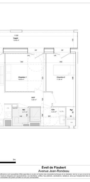 Location Appartement 3 pièces 58m² ROUEN 76100 - Photo 2
