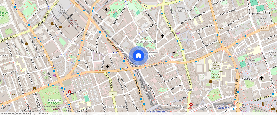 ** Clerkenwell Green, EC1R 0DU, London