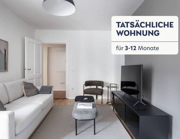 Unglaublich schöne vollmöblierte 2 Zimmer Wohnung in super Lage in der nähe der Spree. - Foto 1