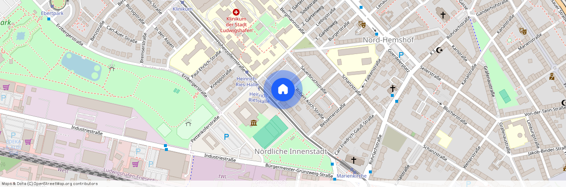 Röntgenstr. 12, 67063 Ludwigshafen OT Nord-Hemshof