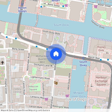 West Tower, Pan Peninsula, 1 Pan Peninsula Square, Canary Wharf, London, E14