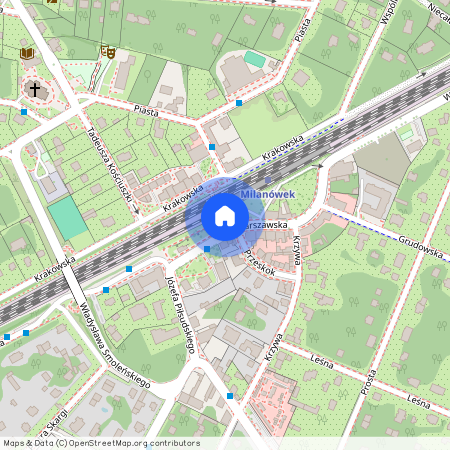 Milanówek, grodziski, mazowieckie