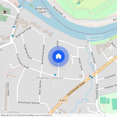 Queens Drive, Thames Ditton, Surrey, KT7