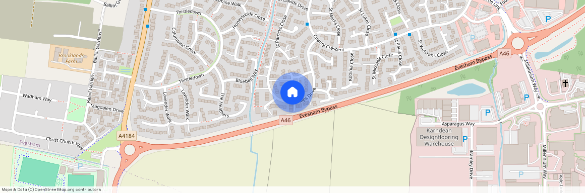 St. Philips Drive, Evesham