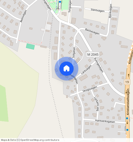 Hanaskog, Skåne, Östra Göinge, Vindelgatan 15