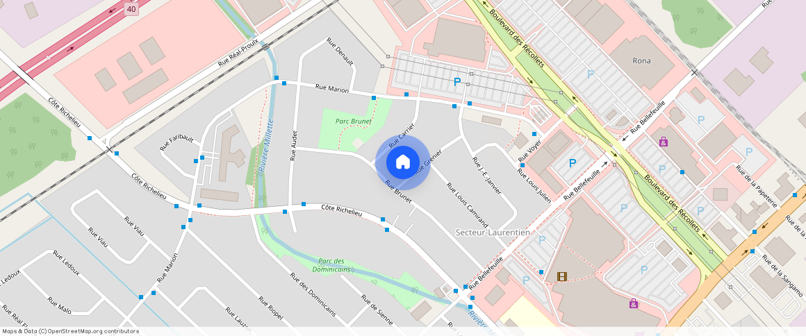 ** Rue Grenier, Trois-Rivières, Trois-Rivières, Mauricie, G9A 0A1