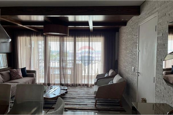 Locação 110m² em Alphaville, 2 quartos, 1 suíte, mobiliado - Alphapark - Foto 1