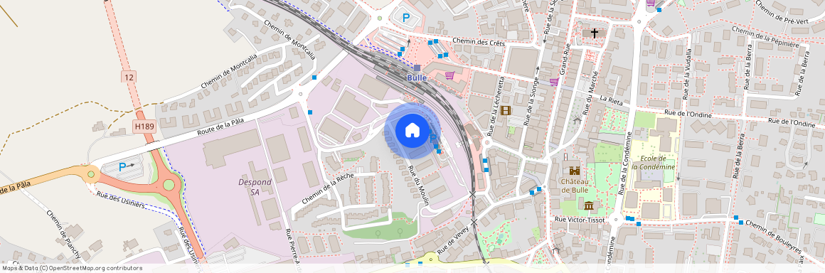 Rue du Moulin 48, Bulle