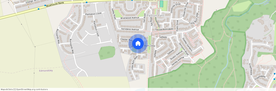 Chester Burn Close, Pelton Fell DH2