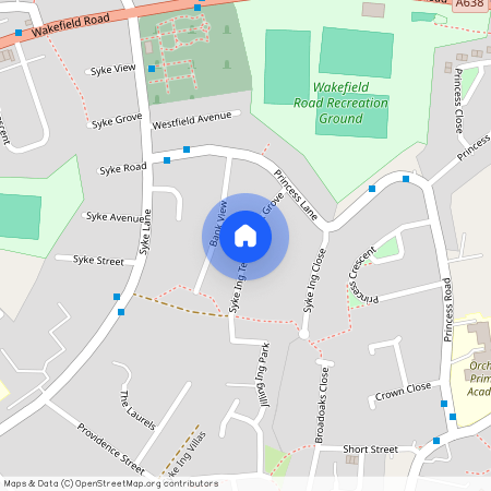 Syke Ing Terrace, Earlsheaton, Dewsbury, Kirklees, WF12