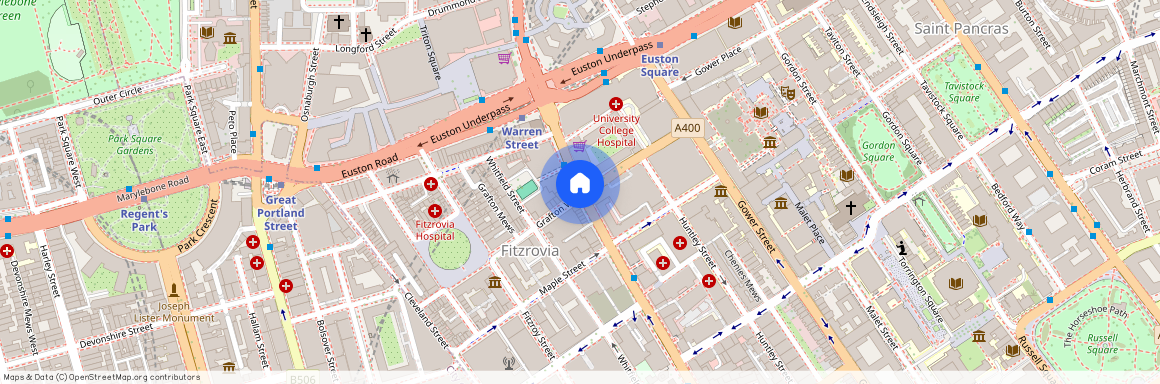 Tottenham Court Road, Fitzrovia, W1T