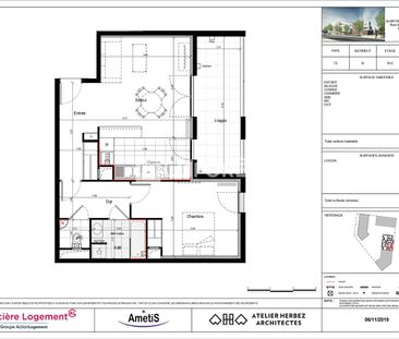 Appartement T2 Évry-Courcouronnes à louer - Photo 2