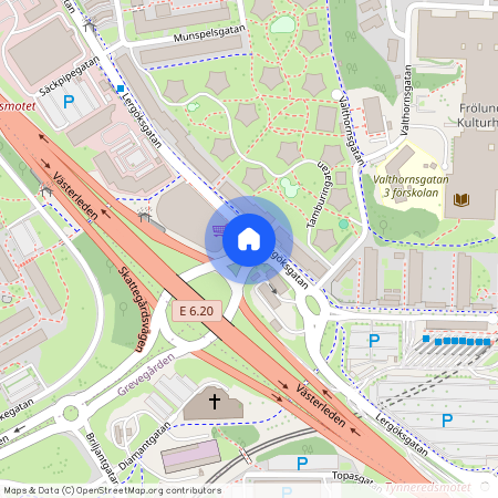 Lergöksgatan, Västra Frölunda