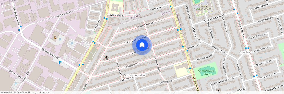 64 GALBRAITH AVENUE, Toronto, Woodbine-Lumsden