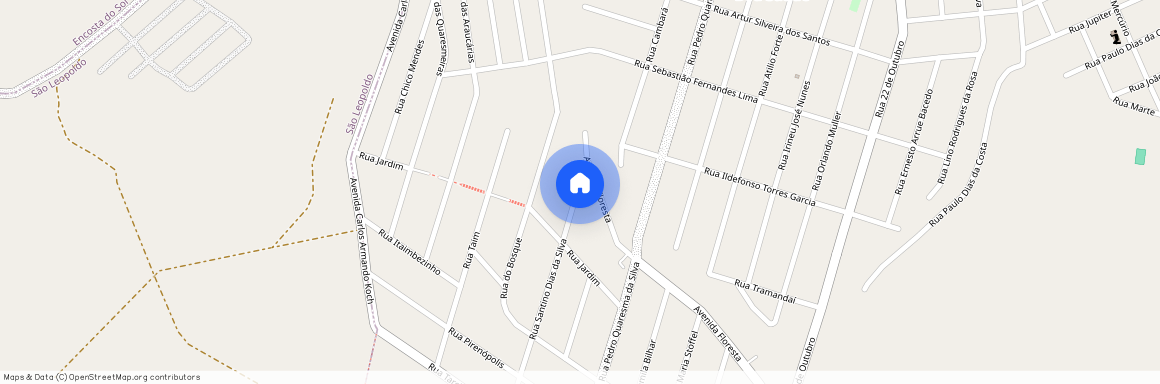 Rua, Santo Dias da Silva, 242, Boa Saúde, Novo Hamburgo