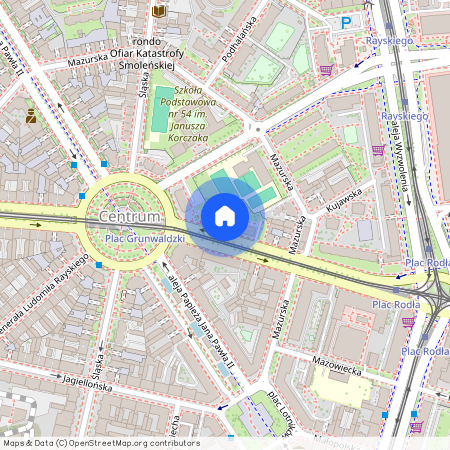 ul. marsz. Józefa Piłsudskiego, Centrum, Śródmieście, Szczecin, zachodniopomorskie