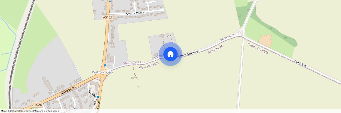 Watford Gap Road, Lichfield WS14
