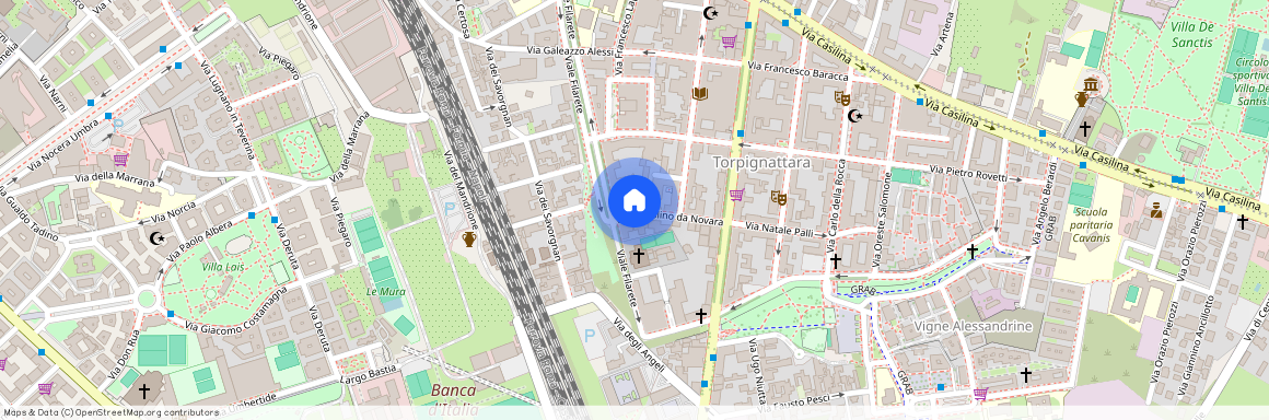 Via Bartolino da Novara, 00176 Rome RM, Italy