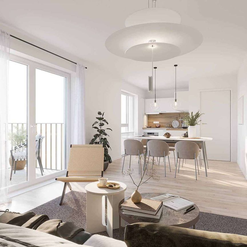 Mietwohnung in Erlangen - wunderschöne 3 Zimmer Wohnung mit Einbauküche, Balkon und Aufzug - Photo 1