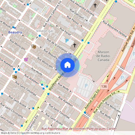 825 Boulevard René-Lévesque Est, Ville-Marie, Ville-Marie, Ile de Montréal, H2L 3T1