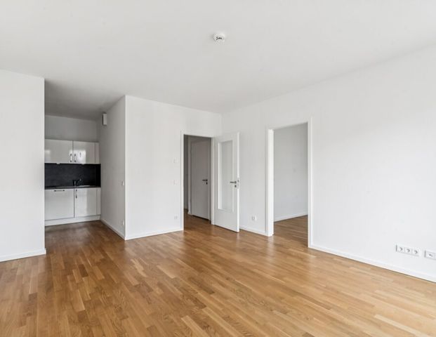 Exklusives Wohnen in der City West! 2-Zimmer Neubauwohnung mit Echtholzparkett - Foto 1