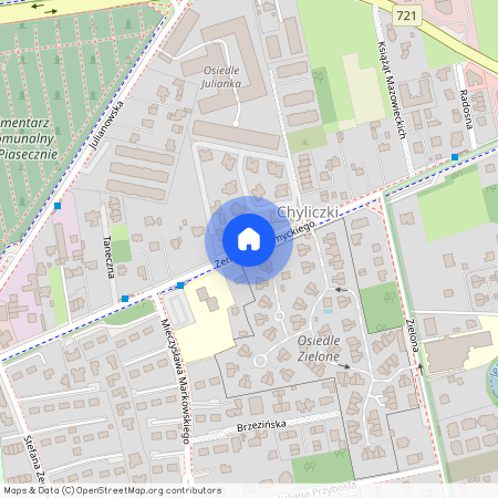 Miriama Przesmyckiego, Piaseczno, Piaseczno, piaseczyński, mazowieckie