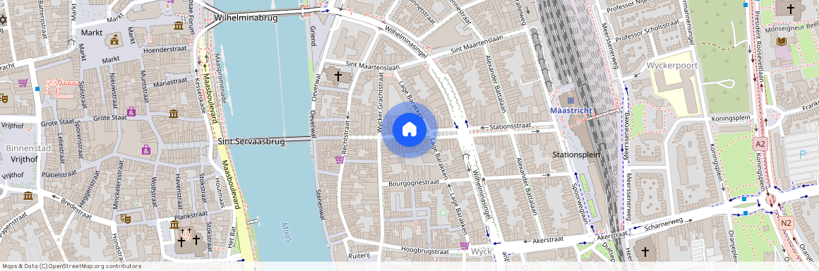 Wyck, 6221 EA, Wycker Brugstraat, Maastricht