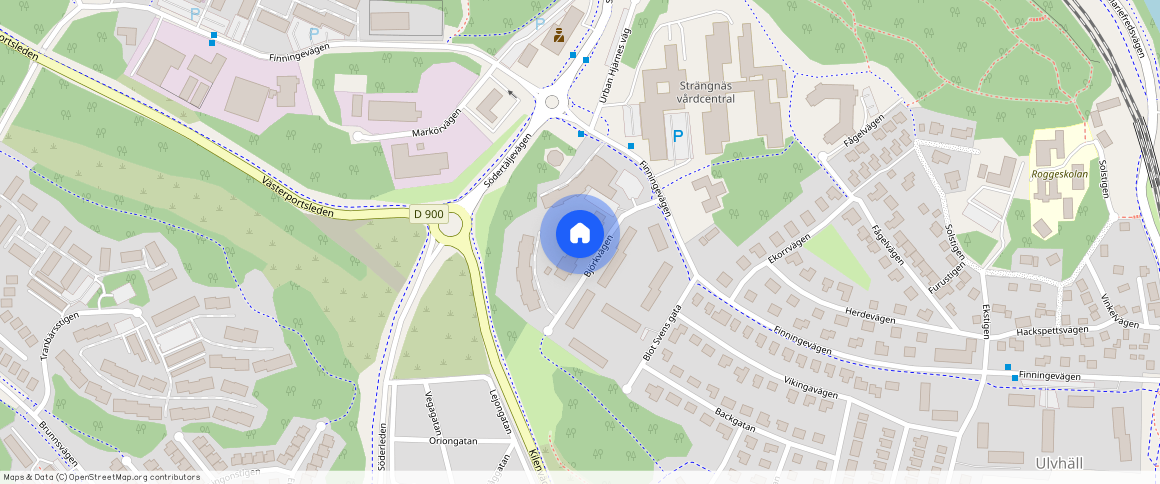 Ulvhäll, Strängnäs, Södermanland, Björkvägen 4 B