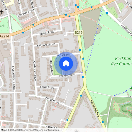 The Gardens, East Dulwich London SE22