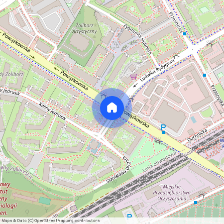 Aleja Prymasa Tysiąclecia, Warszawa, Wola, Wola Koło