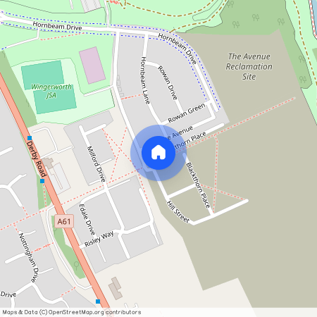 The Avenue, Wingerworth, Chesterfield, Derbyshire, S42