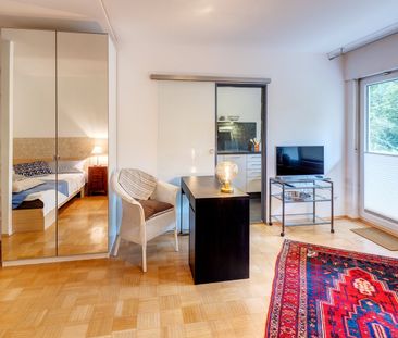 Quiet and green studio apartment for rent in Schwabing - Photo 1