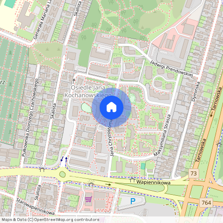 ul. Jana Chryzostoma Paska, Osiedle Kochanowskiego, Kielce, świętokrzyskie