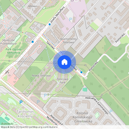 Warszawa, Białołęka, Białołęka, Tarchomin, Talarowa