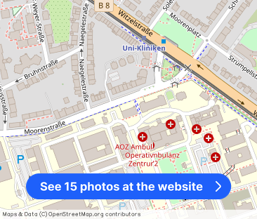 DIREKT AN DER UNI/MOORENSTR. EXKLUSIV GROßER BALKON EINBAUKÜCHE MÖG... - Photo 1