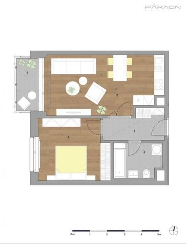 Apartment for rent, 2+kk - 1 bedroom, 55m - Photo 4