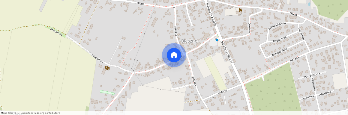 ul. Brzezińska, Błeszno, Częstochowa, śląskie