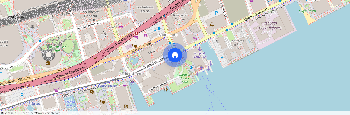 29 Queens Quay Unit# TH102, Toronto