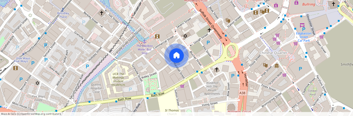 Apartment 50, 56 Upper Gough Street, Birmingham, B1 1GF, Birmingham