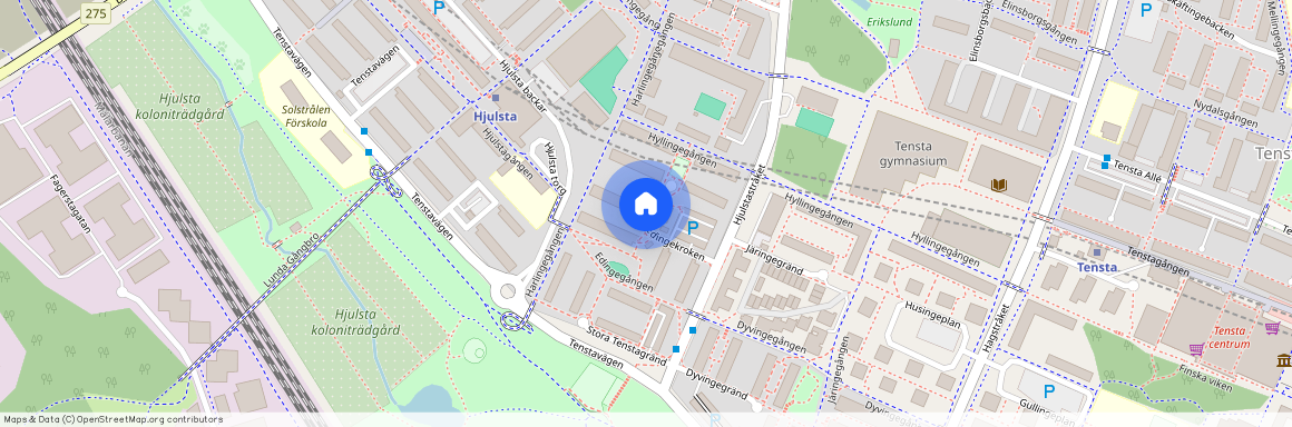 Edingekroken 15, Tensta