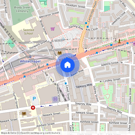 Whitechapel Rd, London E1 1BJ