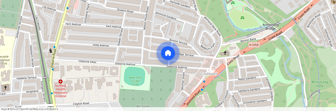 1, Farquhar Street, Jesmond, Newcastle Upon Tyne, NE2 2JJ