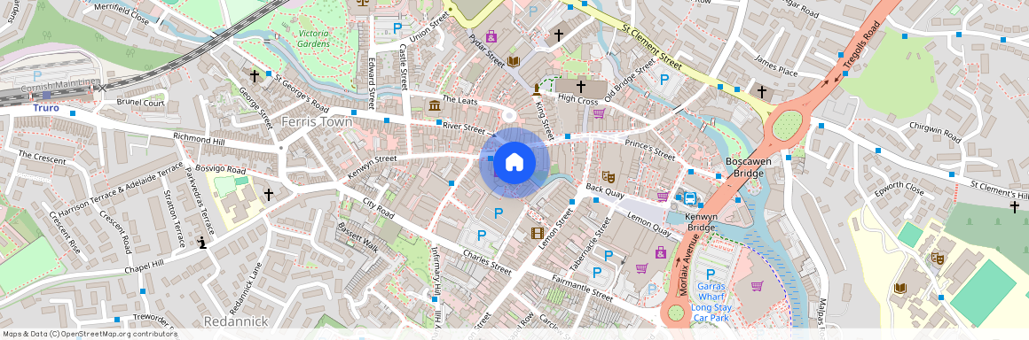 Walsingham Place, Truro